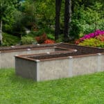 12x12x2 U-shaped Durable GreenBed - TimberTech Cypress