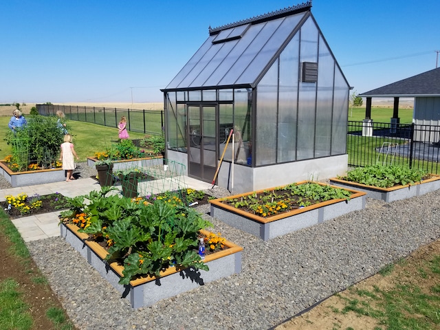 Patio Garden Beds on Concrete or Gravel? Yes! - Durable GreenBed