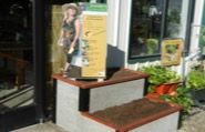 Approved stores get a free Durable Greenbed raised garden bed display for their store.