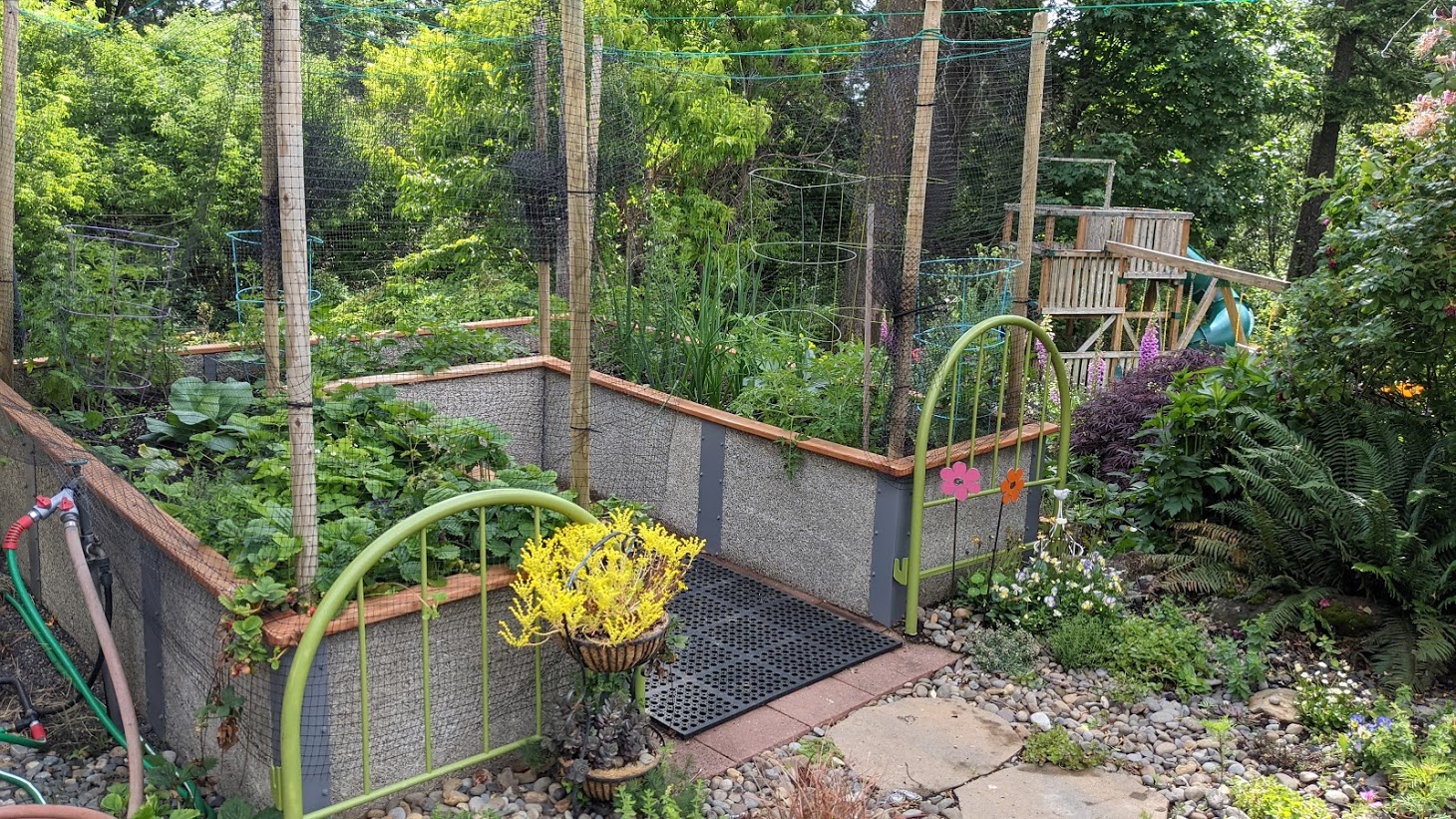 Patio Garden Beds on Concrete or Gravel? Yes! - Durable GreenBed