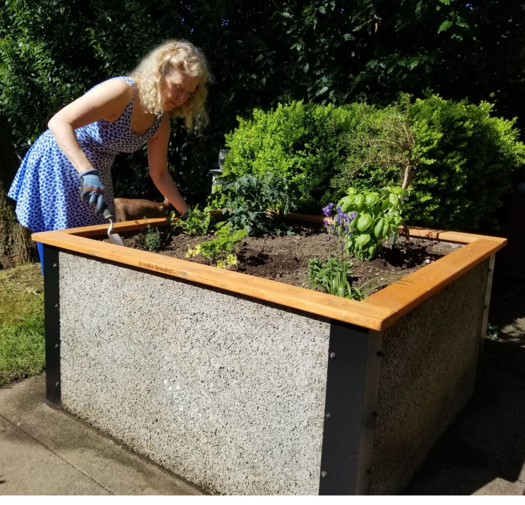 Ensemble de lit de jardin surélevé