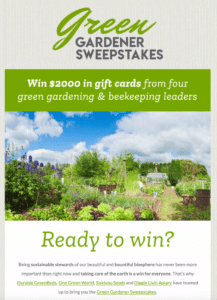 GreenGardenerSweepstakes pic